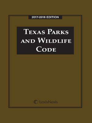 cover image of Texas Parks and Wildlife Code
